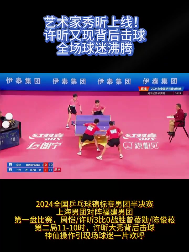 中国乒乓球队完胜法国乒乓球队,许昕制霸全场的简单介绍 中国乒乓球队完胜法国乒乓球队,许昕制霸全场的简单介绍